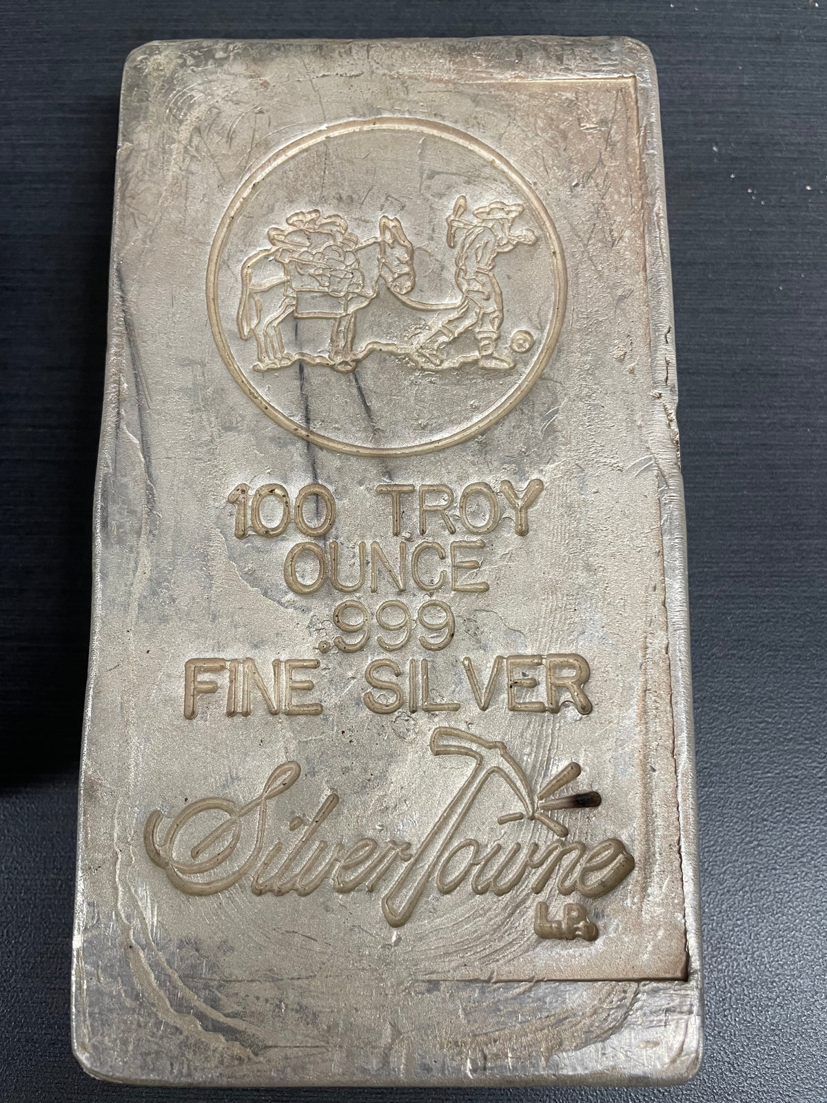 100 oz Silver RCM, Scotiabank, Silvertowne, JM & JBR .9999