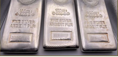 100 oz Silver RCM Bars .9999