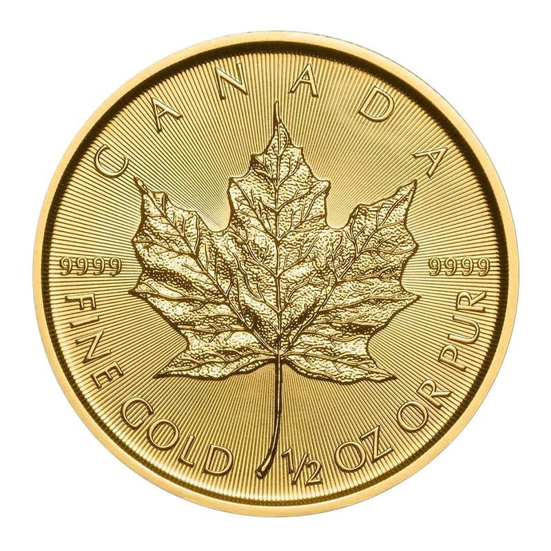 1/2 oz Gold Maple Leaf