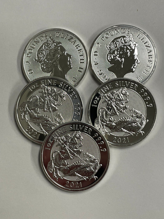 1 oz Mixed Silver Rounds
