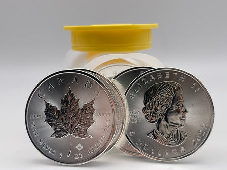Royal Canadian Mint Silver Maple Leaf 1oz Coins .9999