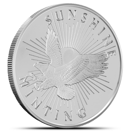 1 oz Sunshine Rounds - 20 Coin Tube